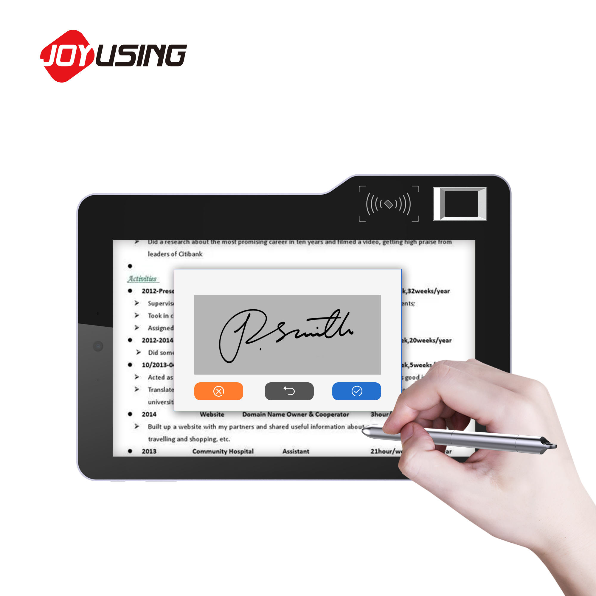 Drawing Pad Signature - แท็บเล็ต Android ขนาด 10 นิ้ว แท็บเล็ตสำหรับวาดภาพกราฟิก