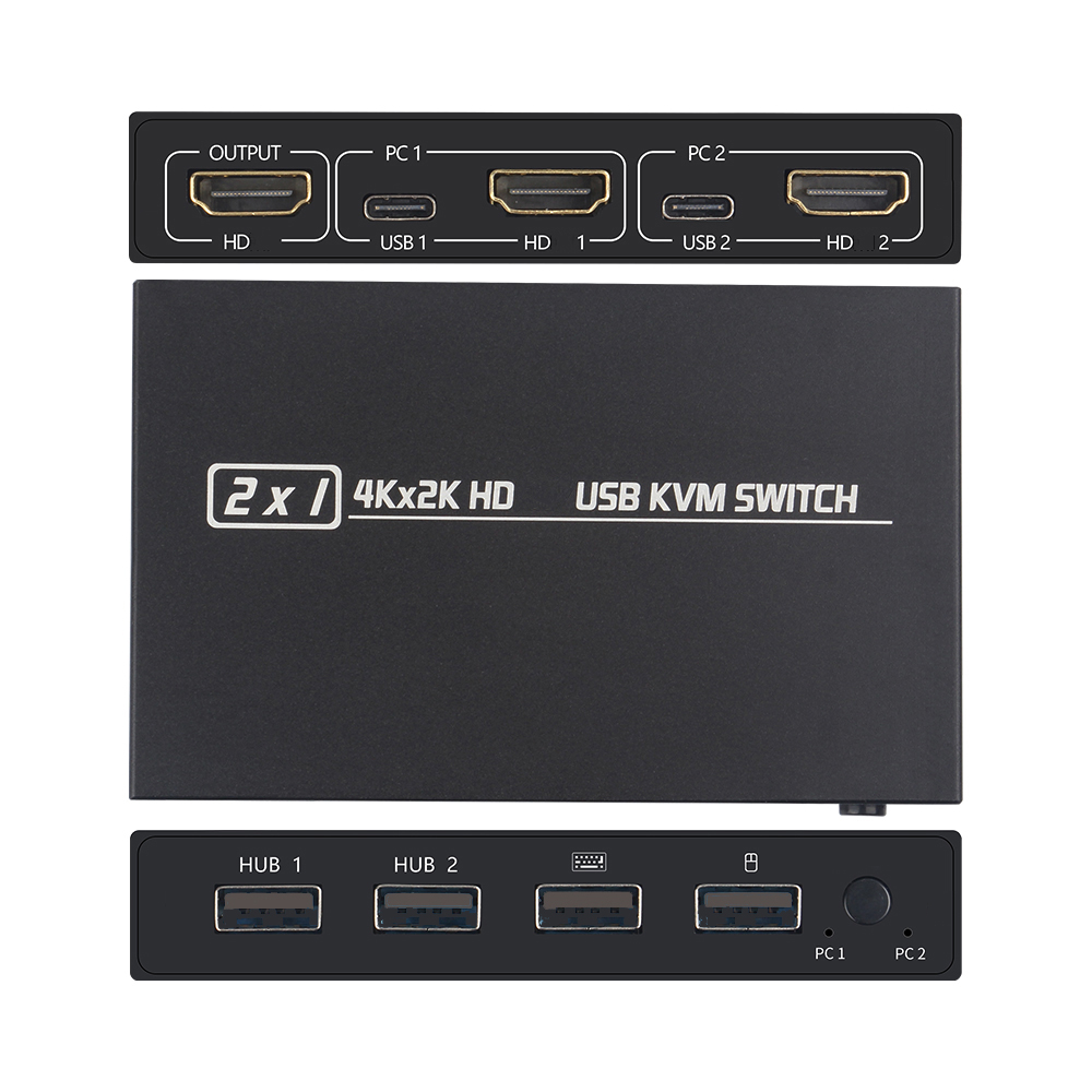 Hdmi Matrix Switch - กล่องสวิตช์ KVM ที่รองรับ HDMI 2 ใน