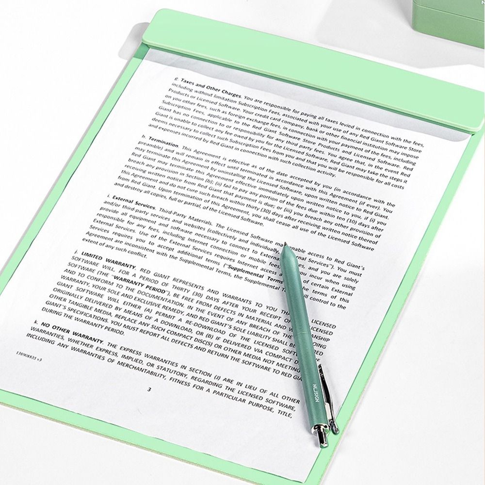 Drawing Pad Signature - กระดาษโน้ต แฟ้มจัดการเอกสาร กระดานเซ็นชื่อ ทนทาน หนา แฟ้มเอกสารขนาด