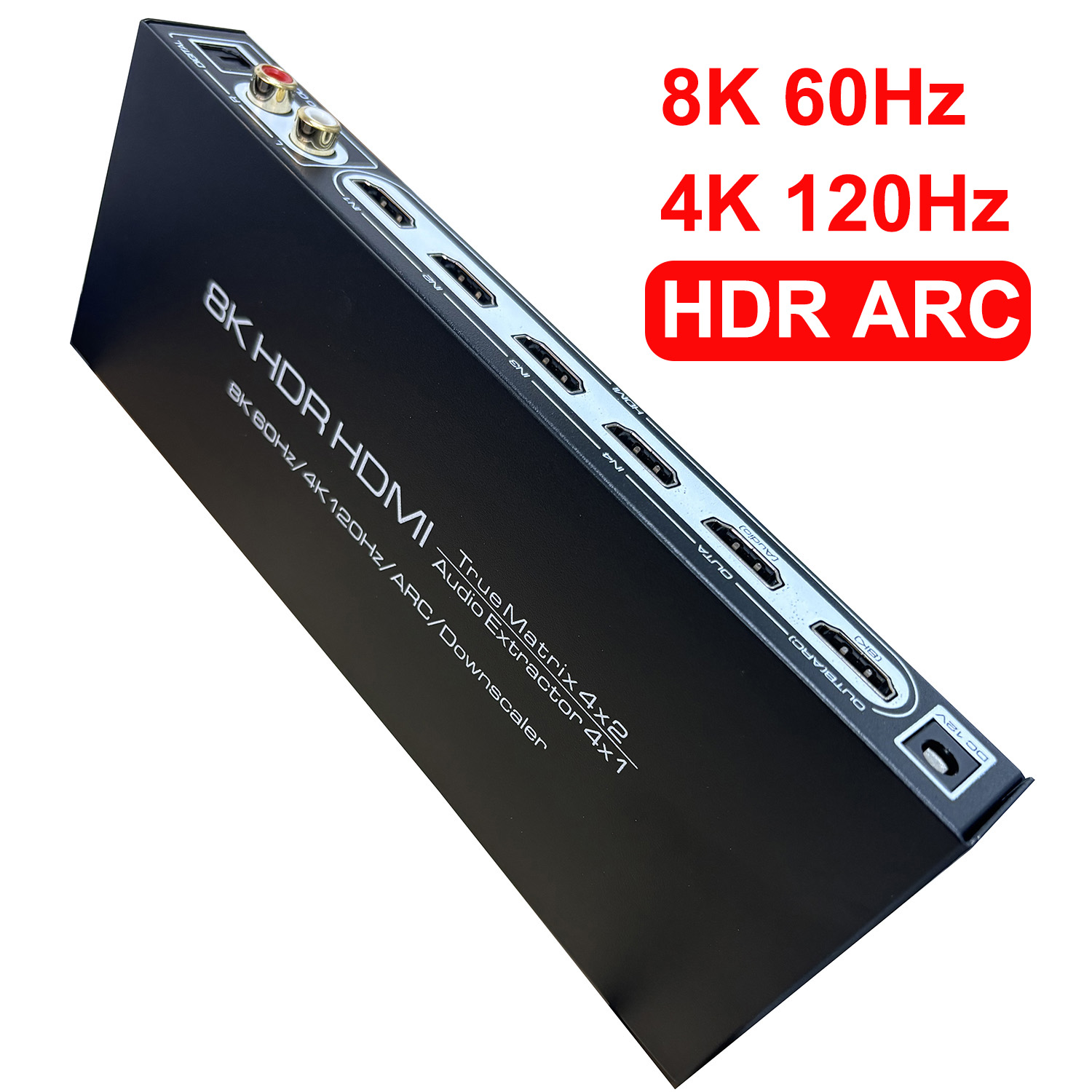 Hdmi Matrix Switch - 8K 60Hz HDMI Matrix 4x2 รองรับ