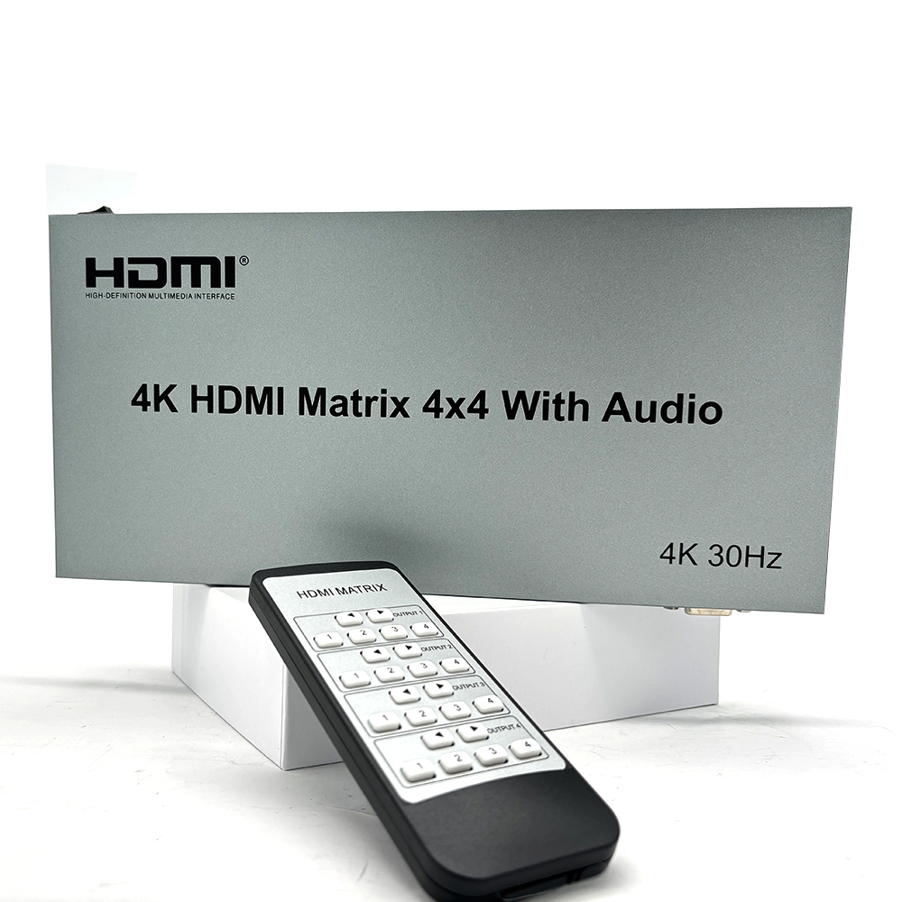 Hdmi Matrix Switch - เมทริกซ์ HDMI 4x4 ความละเอียด 4K 60Hz