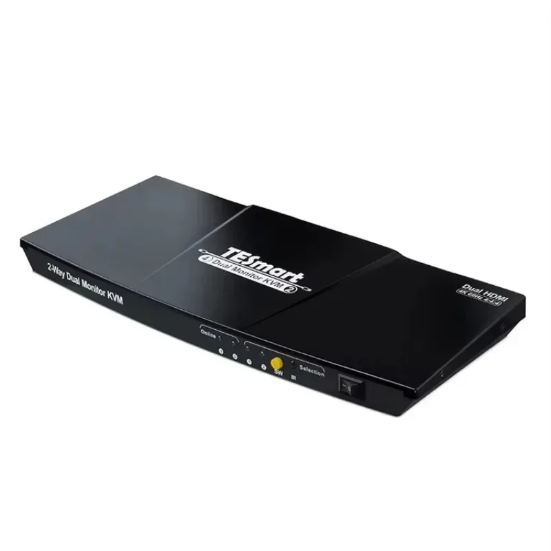 Hdmi Matrix Switch - สวิตช์วิดีโอ HDMI KVM TESmart 2 อินพุต