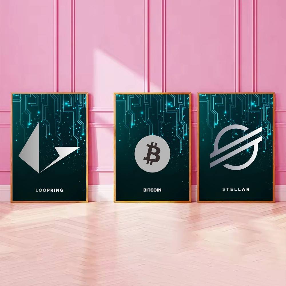 โปสเตอร์ลายวงจรเทคโนโลยี สัญลั - Tech Office Wall Decor บทวิจารณ์และราคา