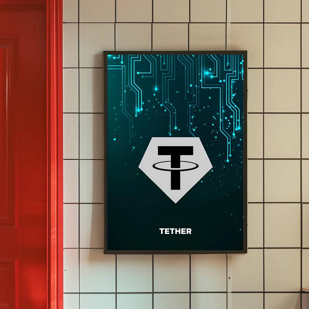 โปสเตอร์ลายวงจรเทคโนโลยี สัญลั - Tech Office Wall Decor บทวิจารณ์และราคา