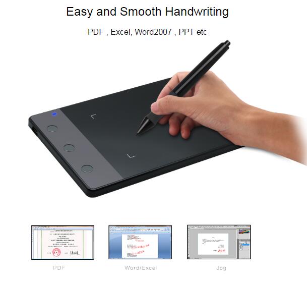 แท็บเล็ตวาดภาพกราฟิกมืออาชีพ H - Drawing Pad Signature บทวิจารณ์และราคา