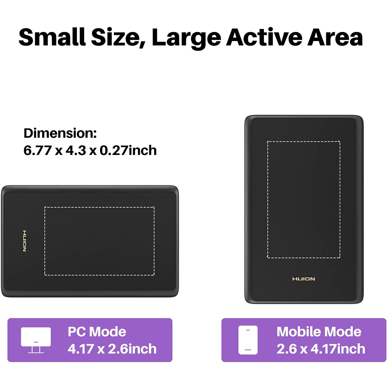 HUION แท็บเล็ตกราฟิก H420X ขนา - Drawing Pad Signature บทวิจารณ์และราคา