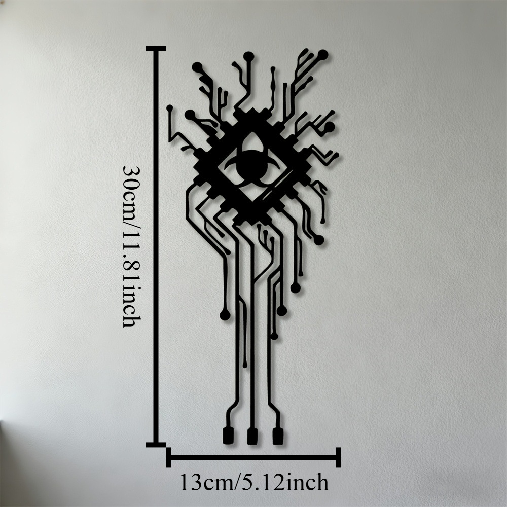 งานศิลปะติดผนังโลหะรูปวงจรไฟฟ้ - Tech Office Wall Decor บทวิจารณ์และราคา