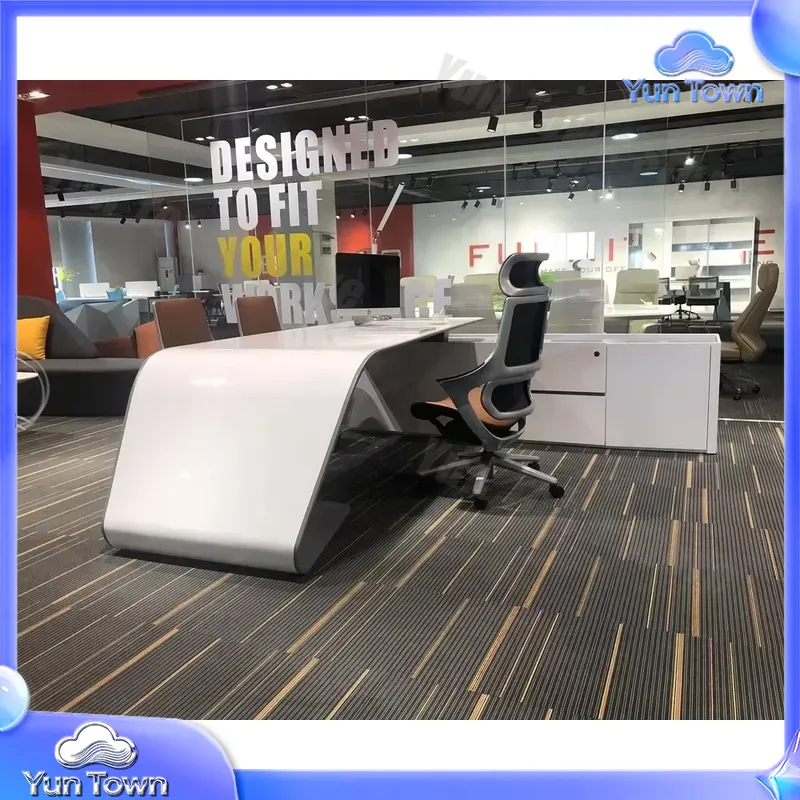 โต๊ะทำงานรูปตัว L สำหรับซีอีโอ - Office Tech And Management บทวิจารณ์และราคา