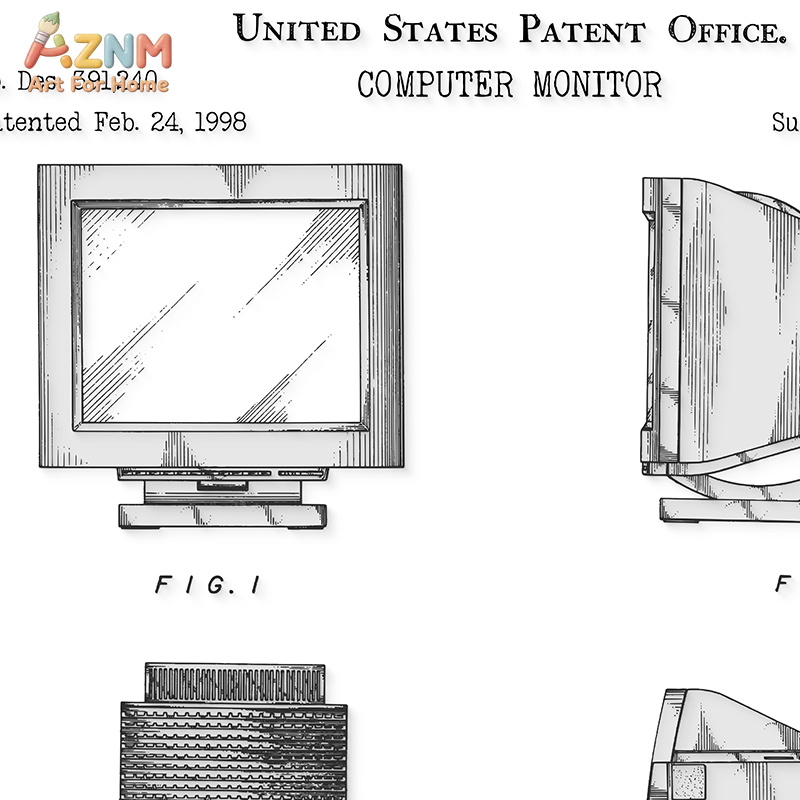 AZNM เมนบอร์ดคอมพิวเตอร์ ภาพวา - Tech Office Wall Decor บทวิจารณ์และราคา