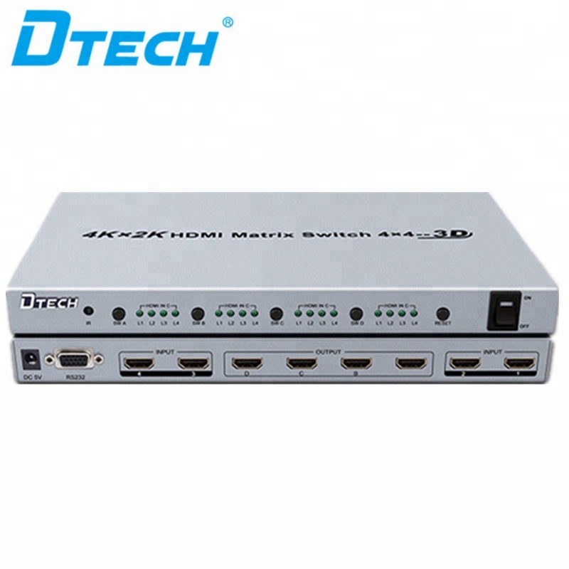 Dtech คุณภาพสูง 3D 4Kx2K HDMI  - Hdmi Matrix Switch บทวิจารณ์และราคา