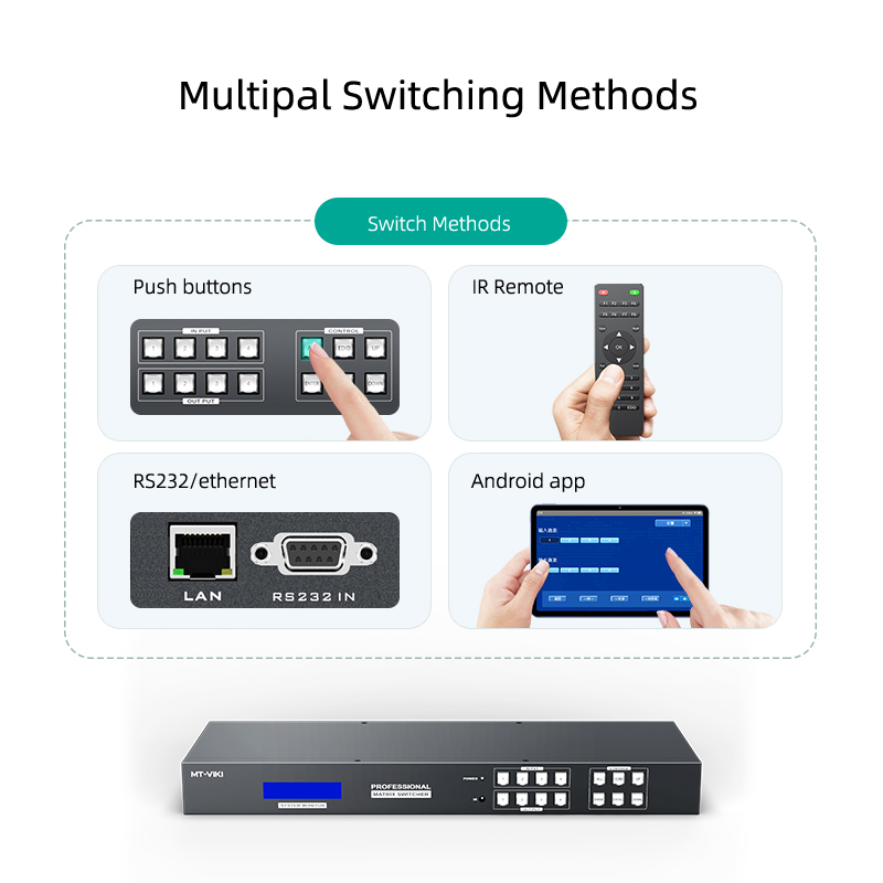 MT-VIKI 4x4 ไม่มีรอยต่อ HDMI M - Hdmi Matrix Switch บทวิจารณ์และราคา
