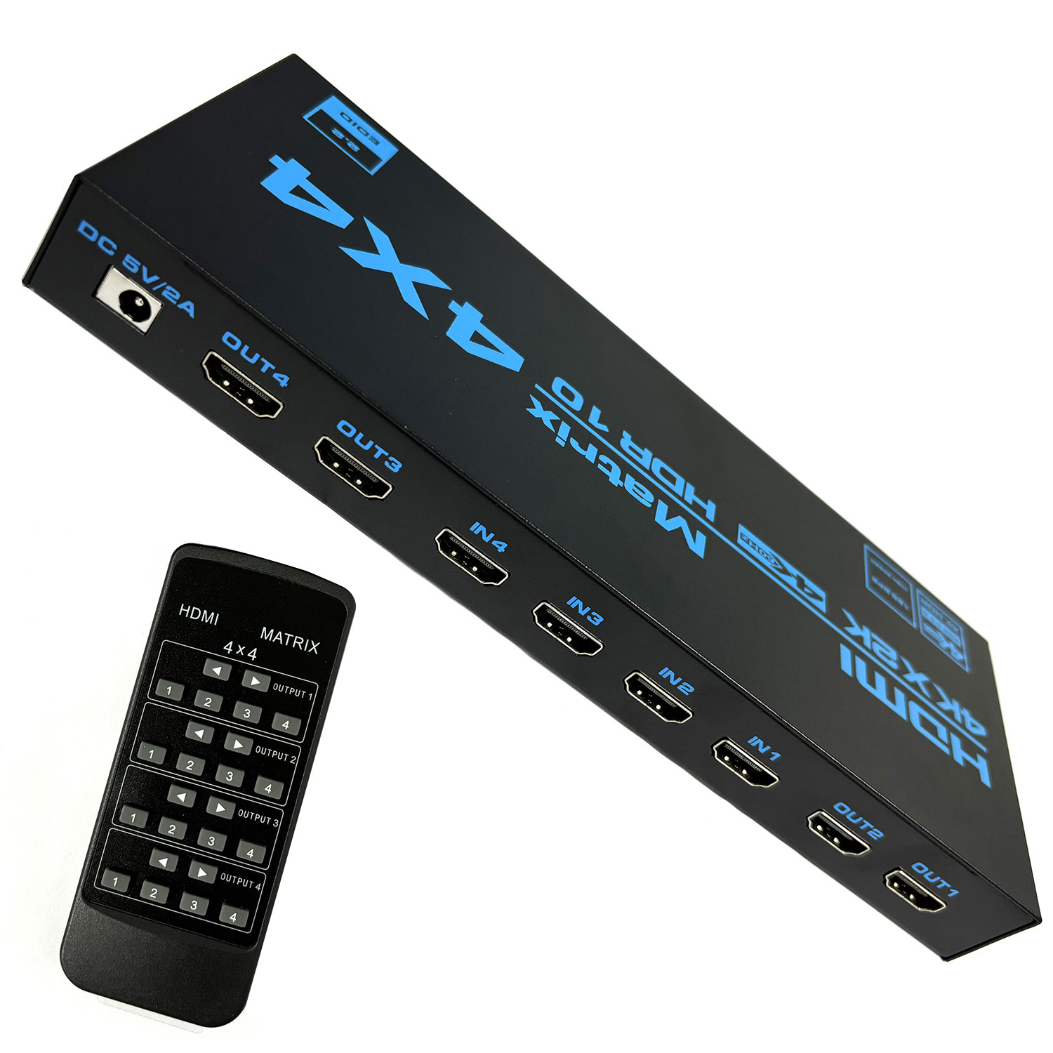 4K HDMI Matrix Switch 4 ใน 4 O - Hdmi Matrix Switch บทวิจารณ์และราคา