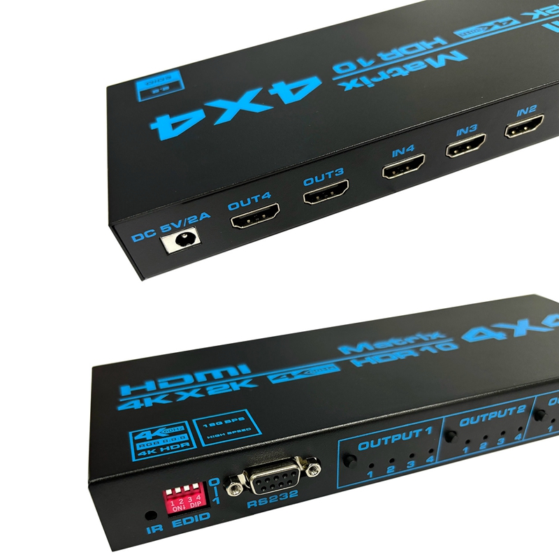4K HDMI Matrix Switch 4 ใน 4 O - Hdmi Matrix Switch บทวิจารณ์และราคา