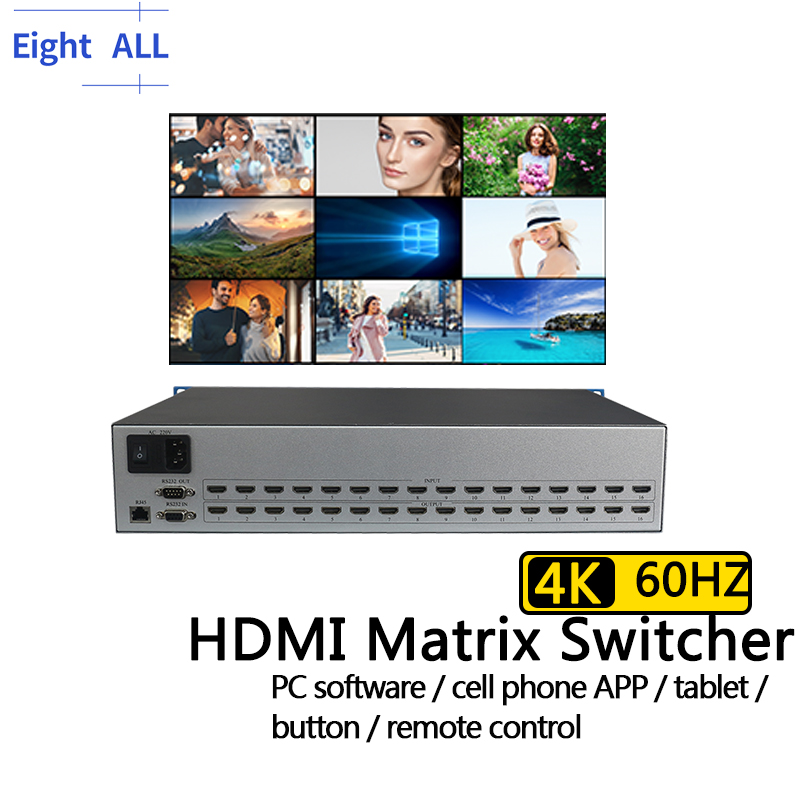 สวิตช์เมทริกซ์ HDMI 4K@60 ความ - Hdmi Matrix Switch บทวิจารณ์และราคา