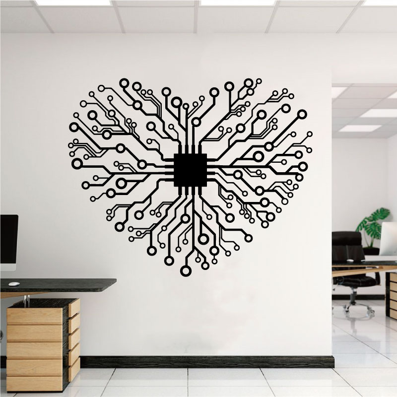 Love Chip Tech บริษัทสํานักงาน - Tech Office Wall Decor บทวิจารณ์และราคา