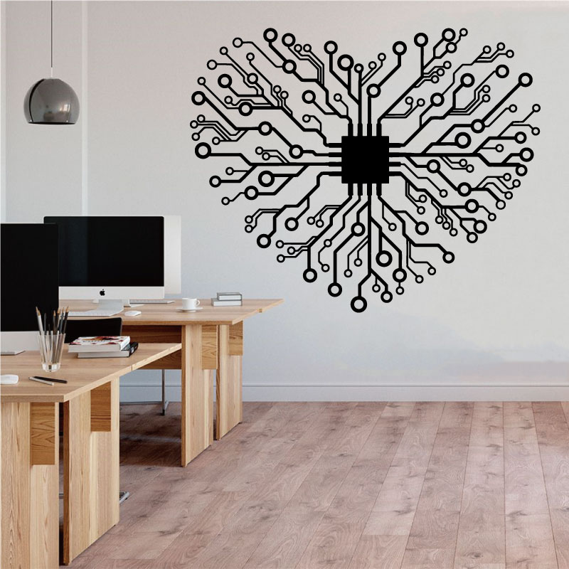 Love Chip Tech บริษัทสํานักงาน - Tech Office Wall Decor บทวิจารณ์และราคา