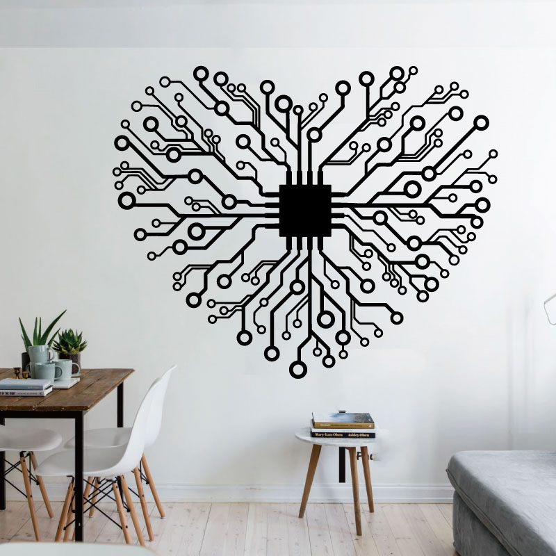 Love Chip Tech บริษัทสํานักงาน - Tech Office Wall Decor บทวิจารณ์และราคา