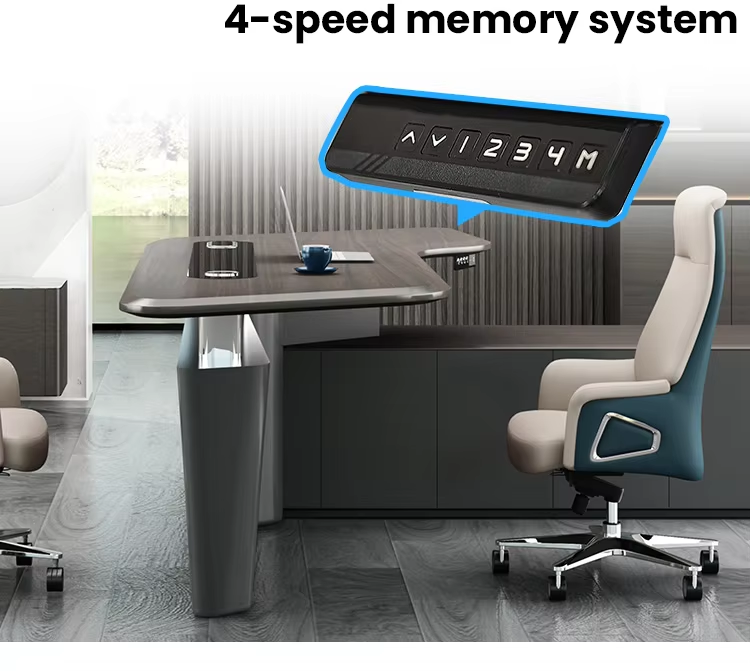 โต๊ะทำงานไม้ปรับเปลี่ยนได้สไตล - Office Tech And Management บทวิจารณ์และราคา