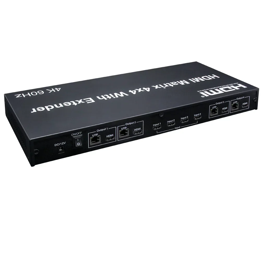 เมทริกซ์ HDMI2.0 4x4 ความละเอี - Hdmi Matrix Switch บทวิจารณ์และราคา