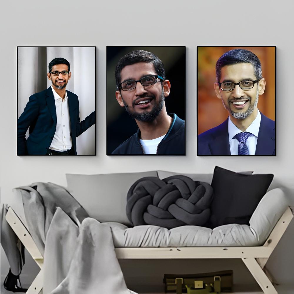 Sleek Corporate S-Sundar Picha - Tech Office Wall Decor บทวิจารณ์และราคา