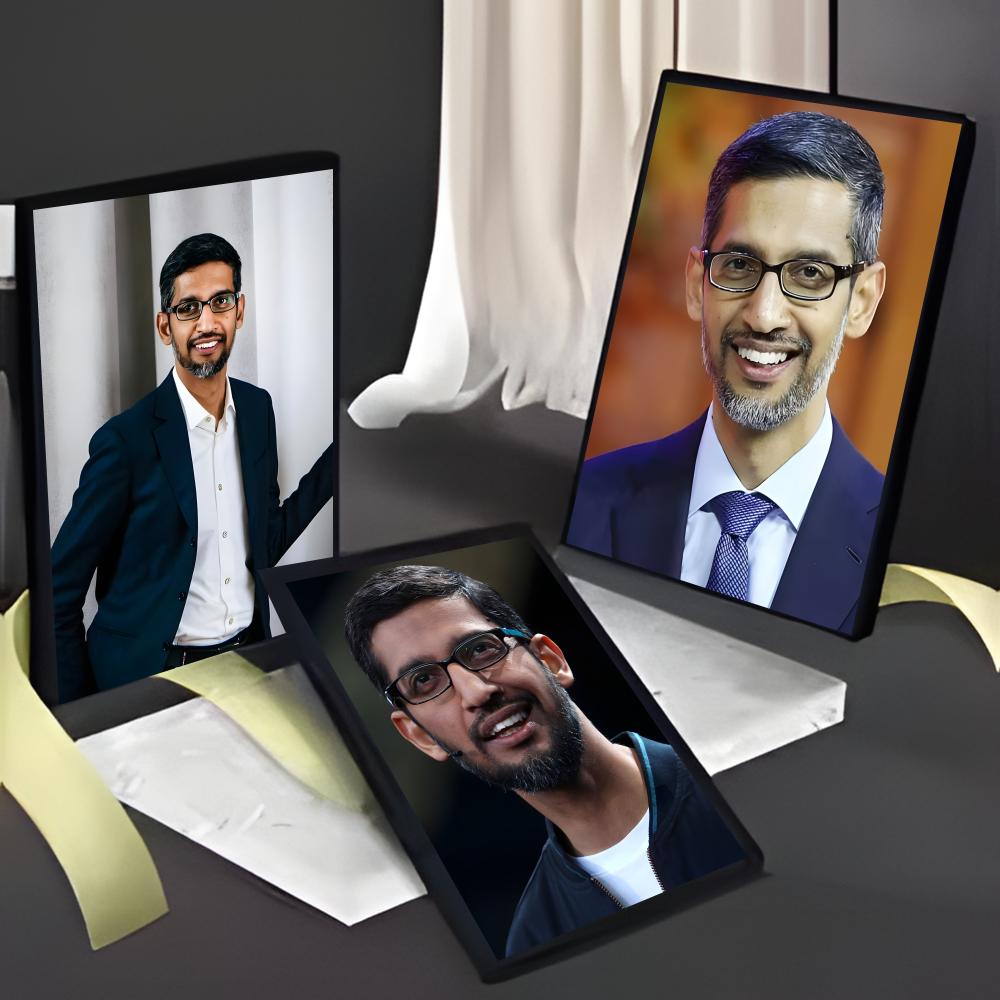 Sleek Corporate S-Sundar Picha - Tech Office Wall Decor บทวิจารณ์และราคา