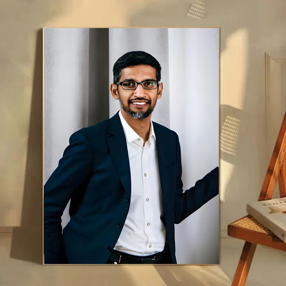 Sleek Corporate S-Sundar Picha - Tech Office Wall Decor บทวิจารณ์และราคา