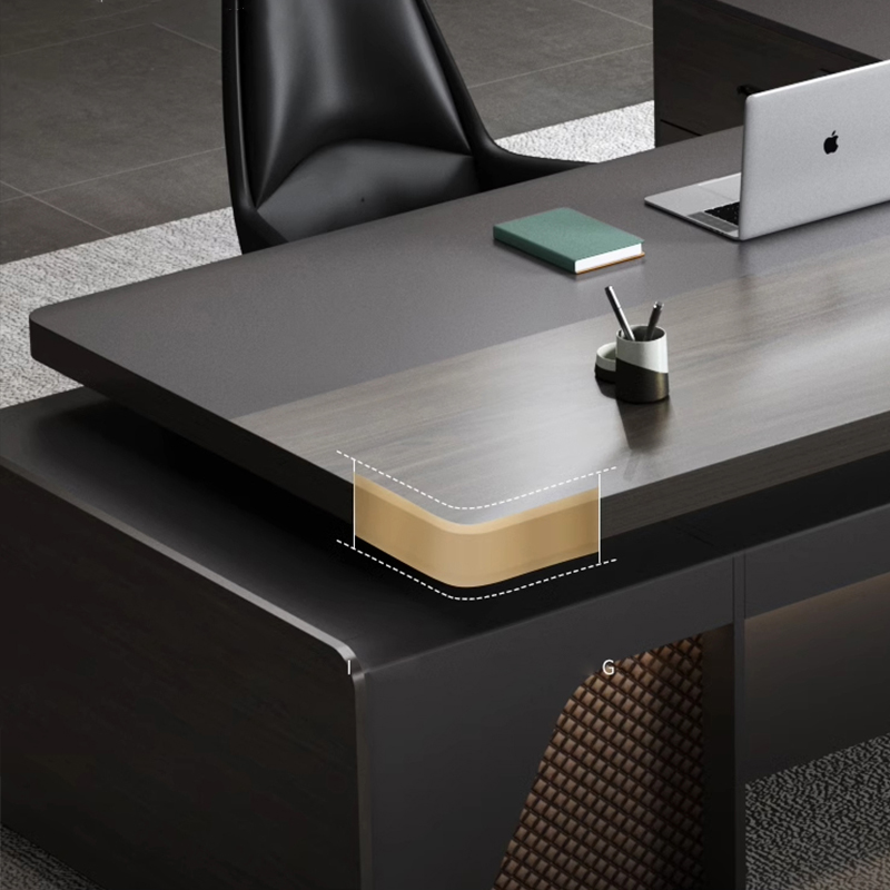 โต๊ะทำงานผู้บริหารรูปตัว L สไต - Office Tech And Management บทวิจารณ์และราคา