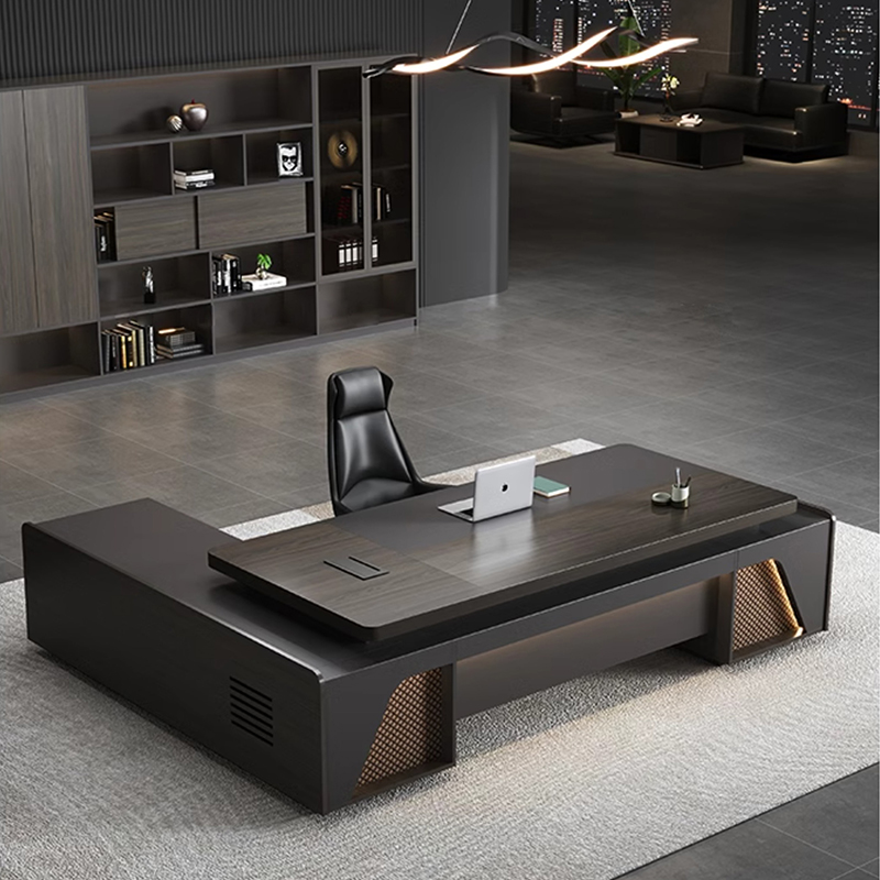 ❀ โต๊ะทำงานผู้บริหารรูปตัว L ส - Office Tech And Management บทวิจารณ์และราคา