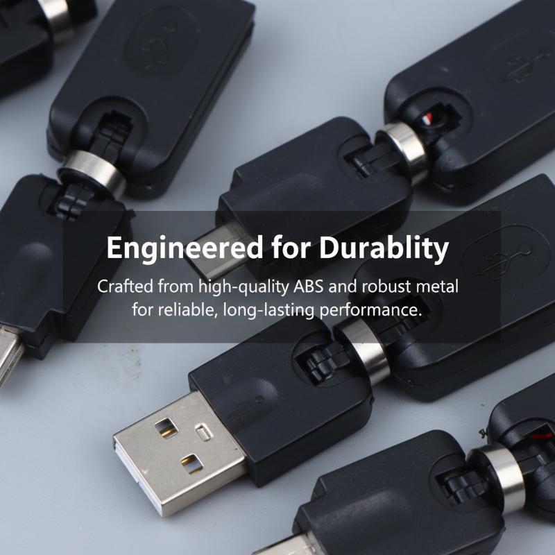 อะแดปเตอร์ USB แบบหมุนได้ 360  - Office Tech Flexible บทวิจารณ์และราคา