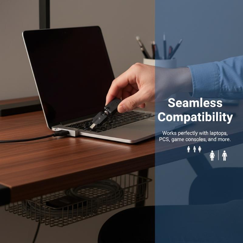 อะแดปเตอร์ USB แบบหมุนได้ 360  - Office Tech Flexible บทวิจารณ์และราคา