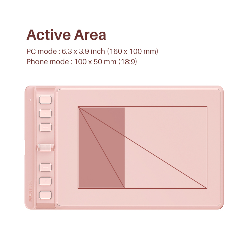 แท็บเล็ตกราฟิกหลายสี Huion Ins - Drawing Pad Signature บทวิจารณ์และราคา