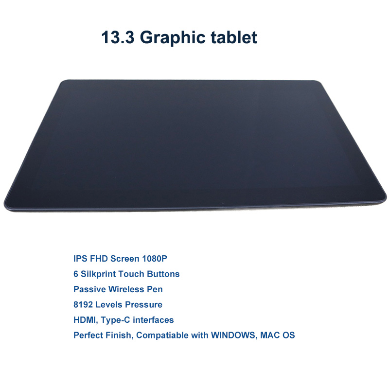 แท็บเล็ตกราฟิกขนาด 13.3 นิ้ว แ - Drawing Pad Signature บทวิจารณ์และราคา